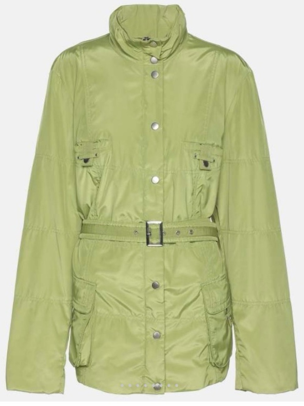 Marina Sport by Marina Rinaldi Green Nylon Jacket XXL Size 23 - pristine